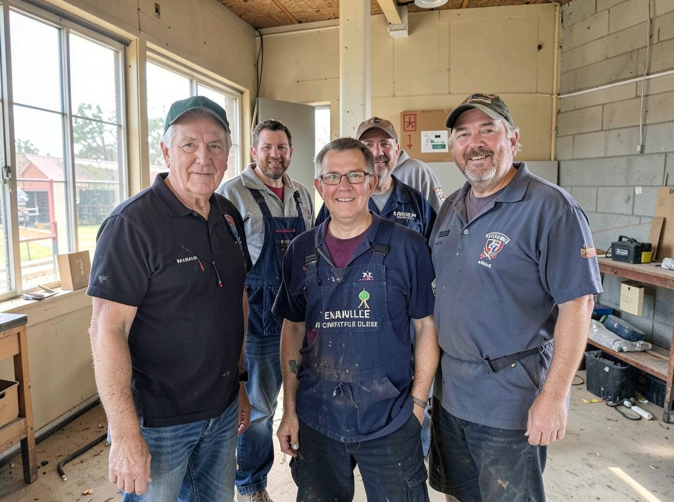 The Roofing Contractor Evansville team at work in Evansville