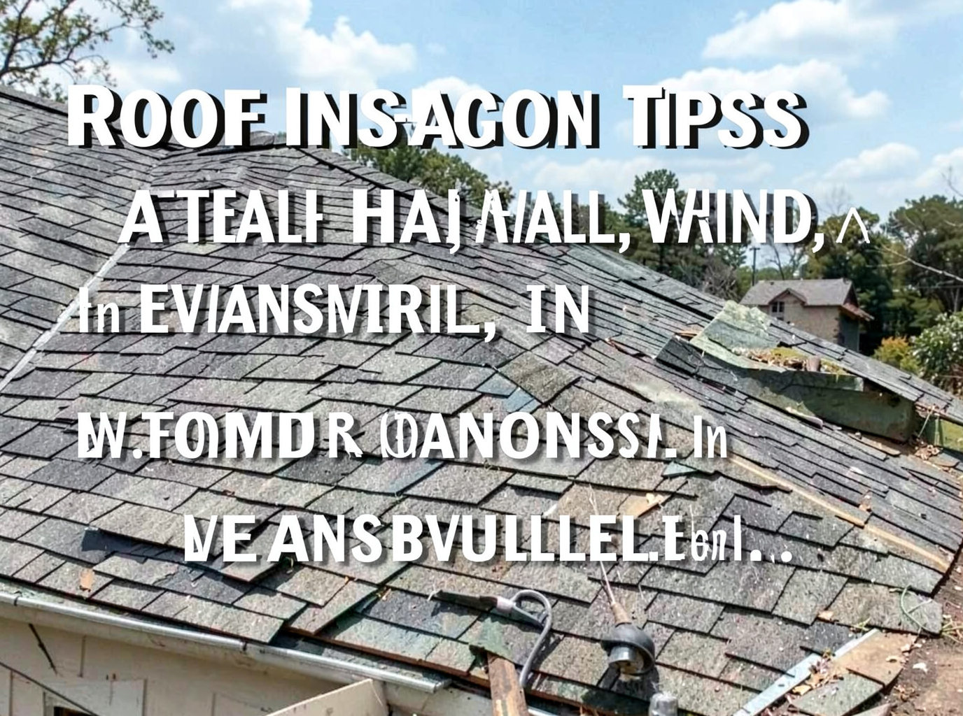 Roof Inspection Tips After Hail, Wind, and Storms in Evansville, IN