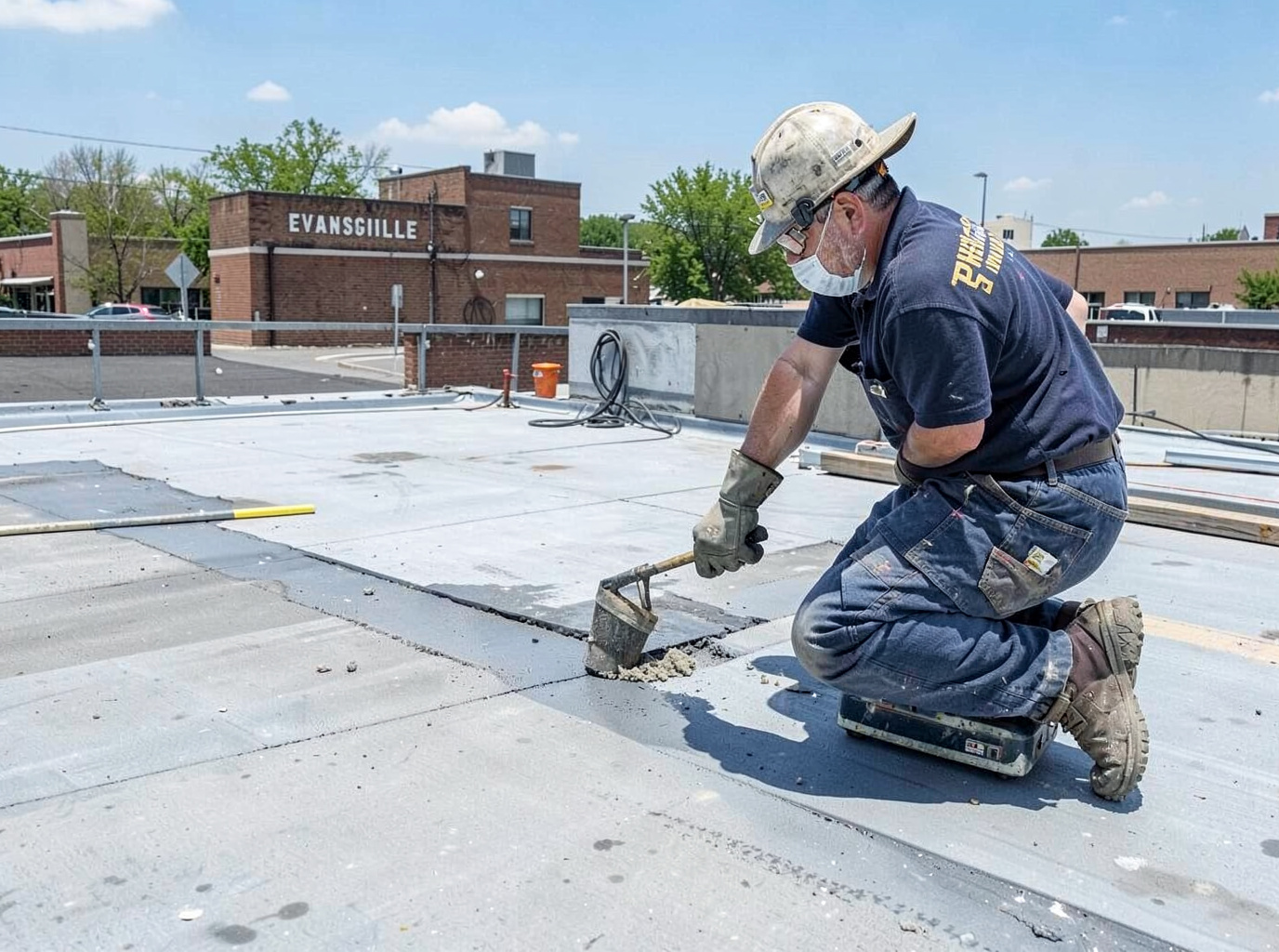 roofing contractor in West Evansville, IN